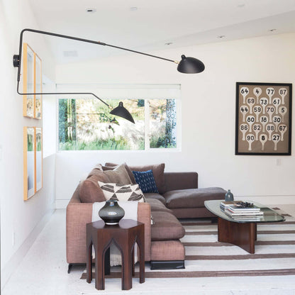 Justerbar Væglampe i Metal