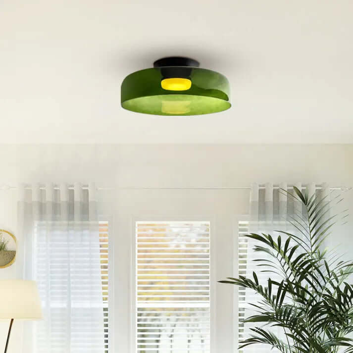 Elegant Glas Loftlampe - Nordisk Design