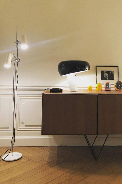 Elegant Marmor Bordlampe 28/40cm