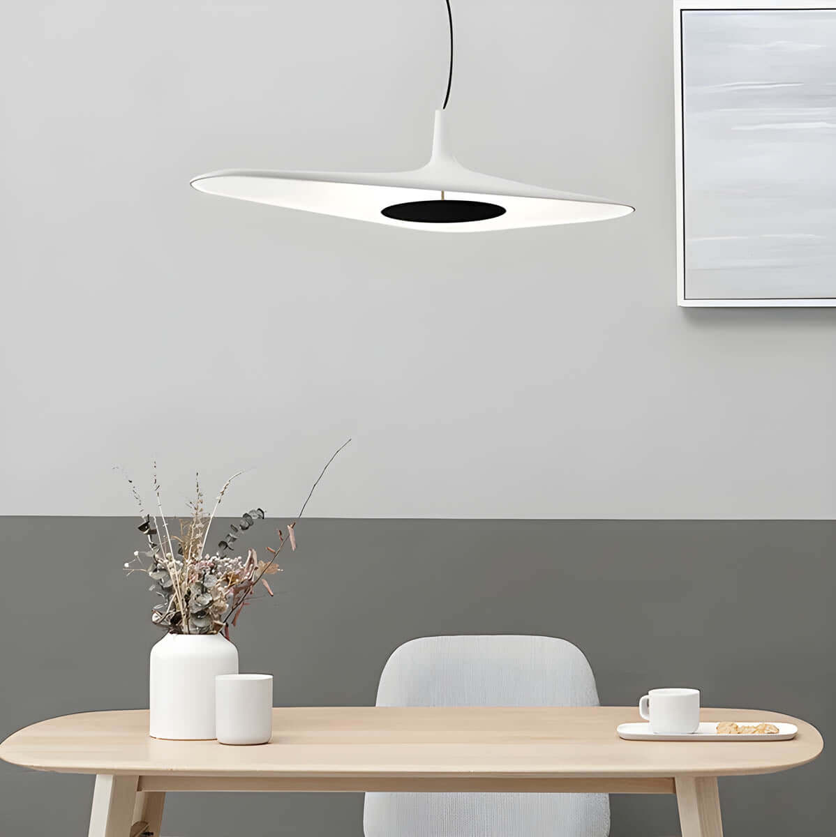 Designer Pendellampe 60/80cm - Unik Harpikslampe