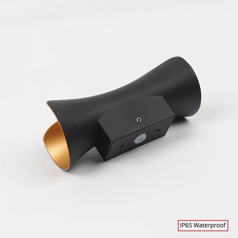 Vandtæt LED-udendørs væglampe i aluminium