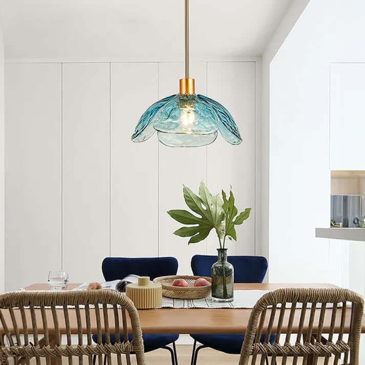 Elegant Blomster Pendellampe - D33cm