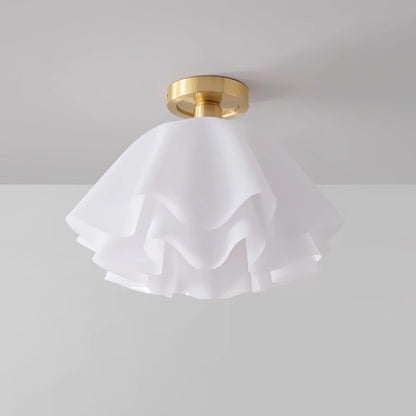 Moderne Kobber Loftslampe - Dia 30/40cm