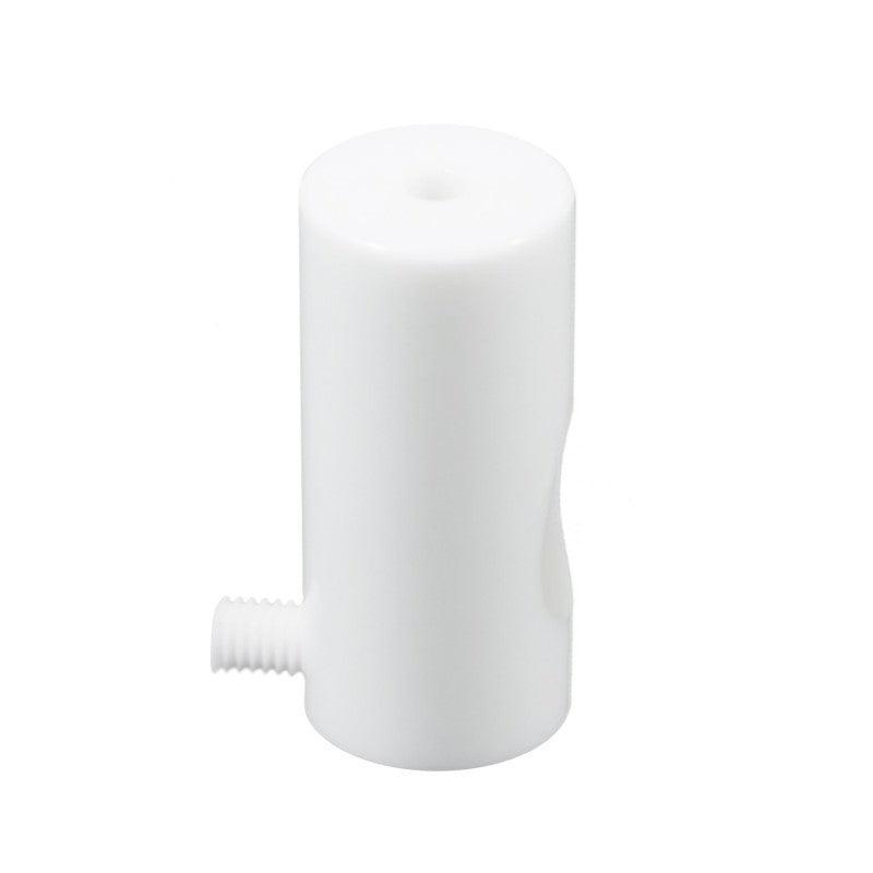 "Hvid decentraliseret loft ophæng til lamper med minimalistisk design, elegant og pladsbesparende, ideel til stilfuldt brug."