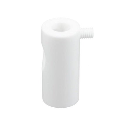 "Hvid decentraliseret loft ophæng til lamper med minimalistisk design, elegant og pladsbesparende, ideel til stilfuldt brug."