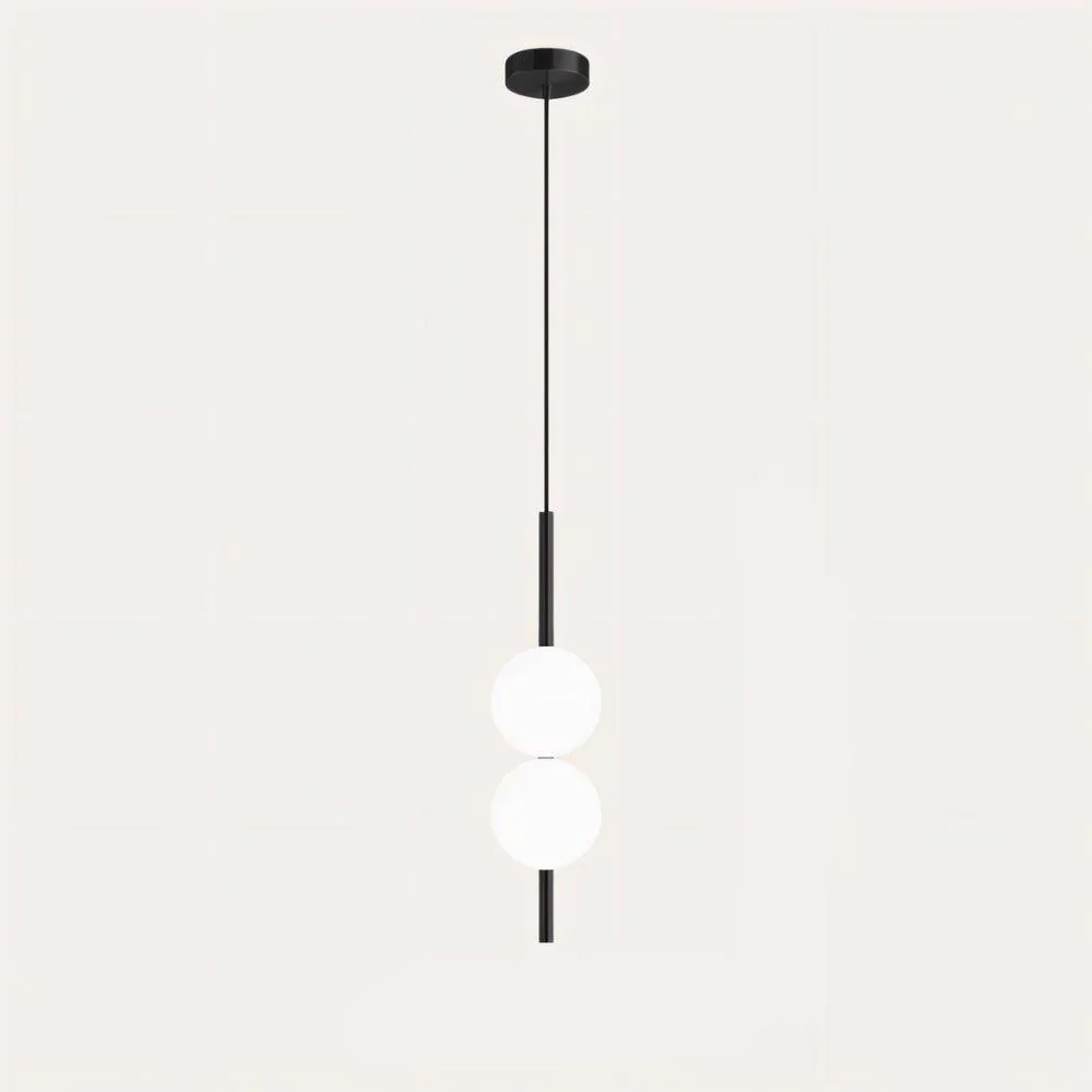 Elegant Glas Pendellampe - 10cm