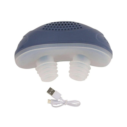 "Kompakt mikro CPAP-enhed, BreatheEasy, letvægts og diskret, ideel til forbedret søvn og problemfri vejrtrækning."