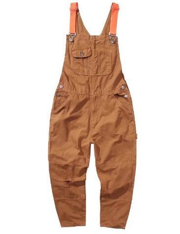 "Milana Havebukser dame i gul med justerbare seler og mange lommer til praktisk opbevaring, ideel til havearbejde"