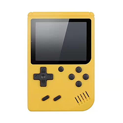 "Mini retro videospilkonsol, kompakt design, 400 indbyggede klassiske spil, 3-tommer farveskærm, transportabel"