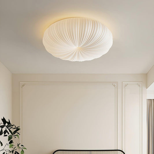 "Moderne Robby loftslampe i metal og PE-akryl, LED-lys fjernbetjening. Diameter 45cm/55cm. Elegant belysning."