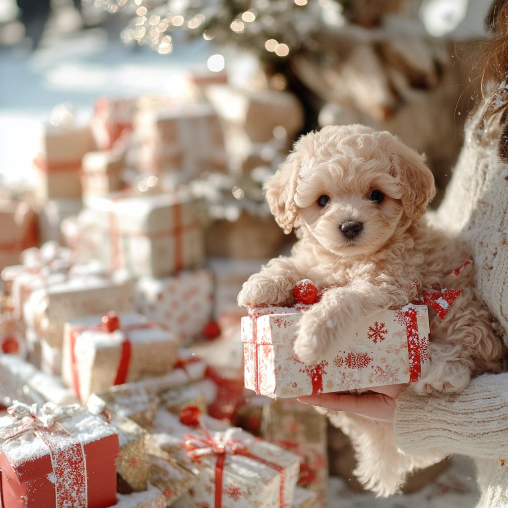 "Realistisk interaktiv plysdyr hundehvalp med naturtro bevægelser og blød pels, ideel til børn og samlere."