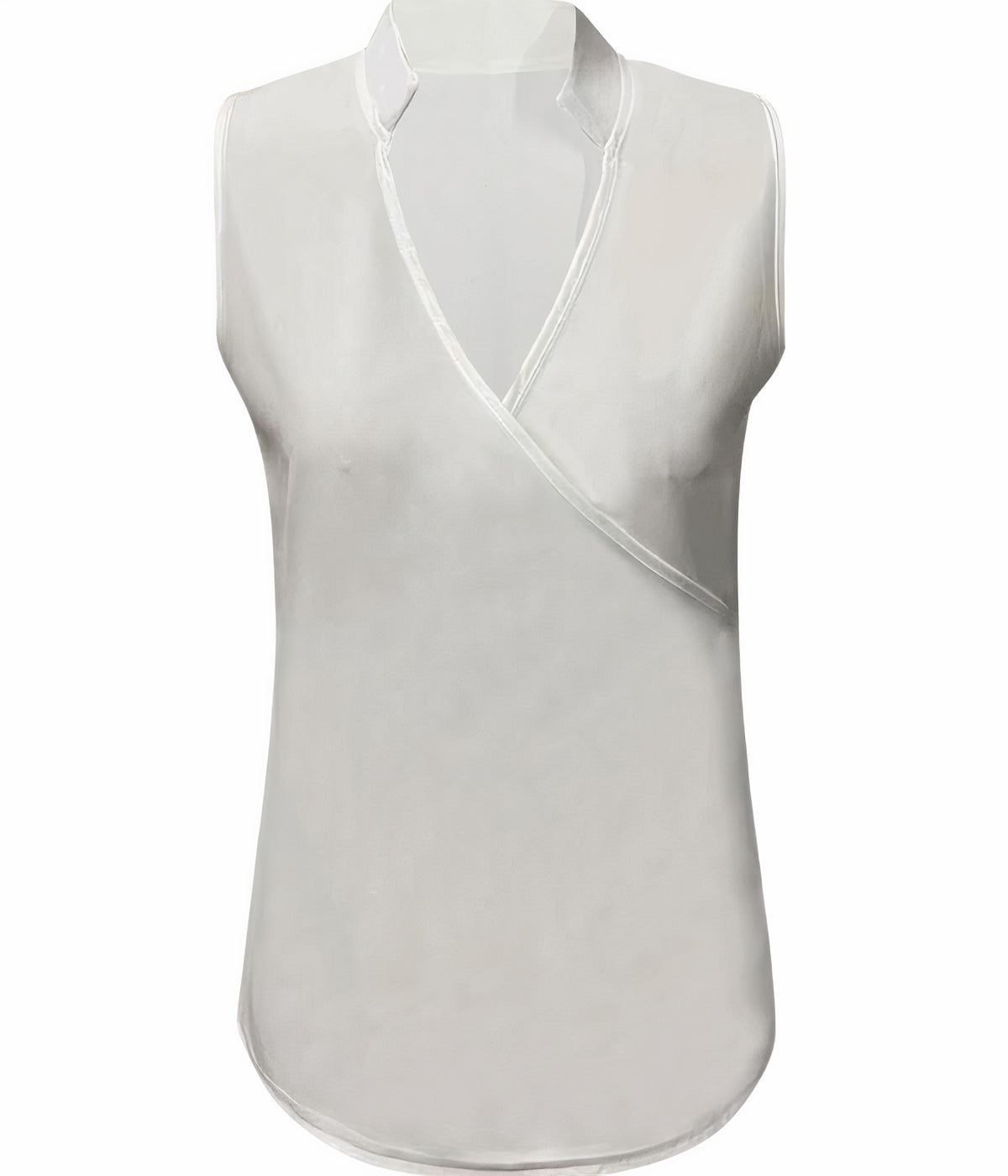 "Stilfuld, ærmeløs monokrom top til hverdag med elegant design og behagelig pasform, der fremhæver figuren."