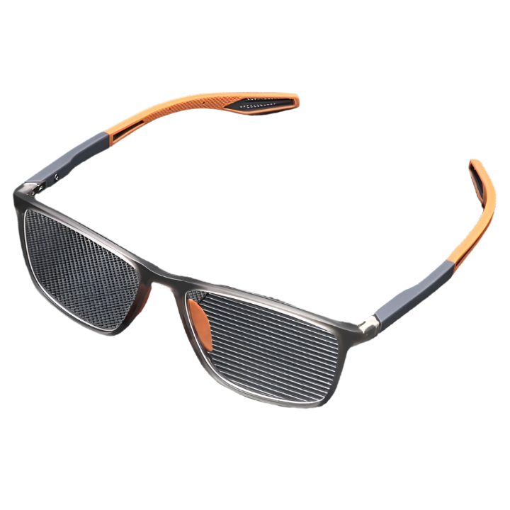 "Stilfulde multifokale læsebriller i let polykarbonatramme, unisex design til nær og fjernsyn, elegant dameaccessorie."