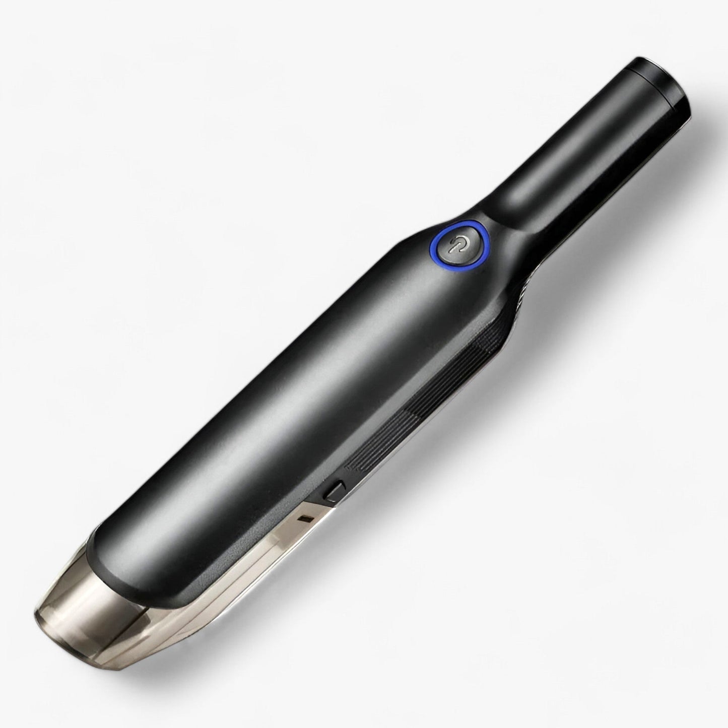 "Trådløs håndstøvsuger med kraftig sugeevne, kompakt design til rengøring af hjem og bil, effektiv og bærbar løsning."